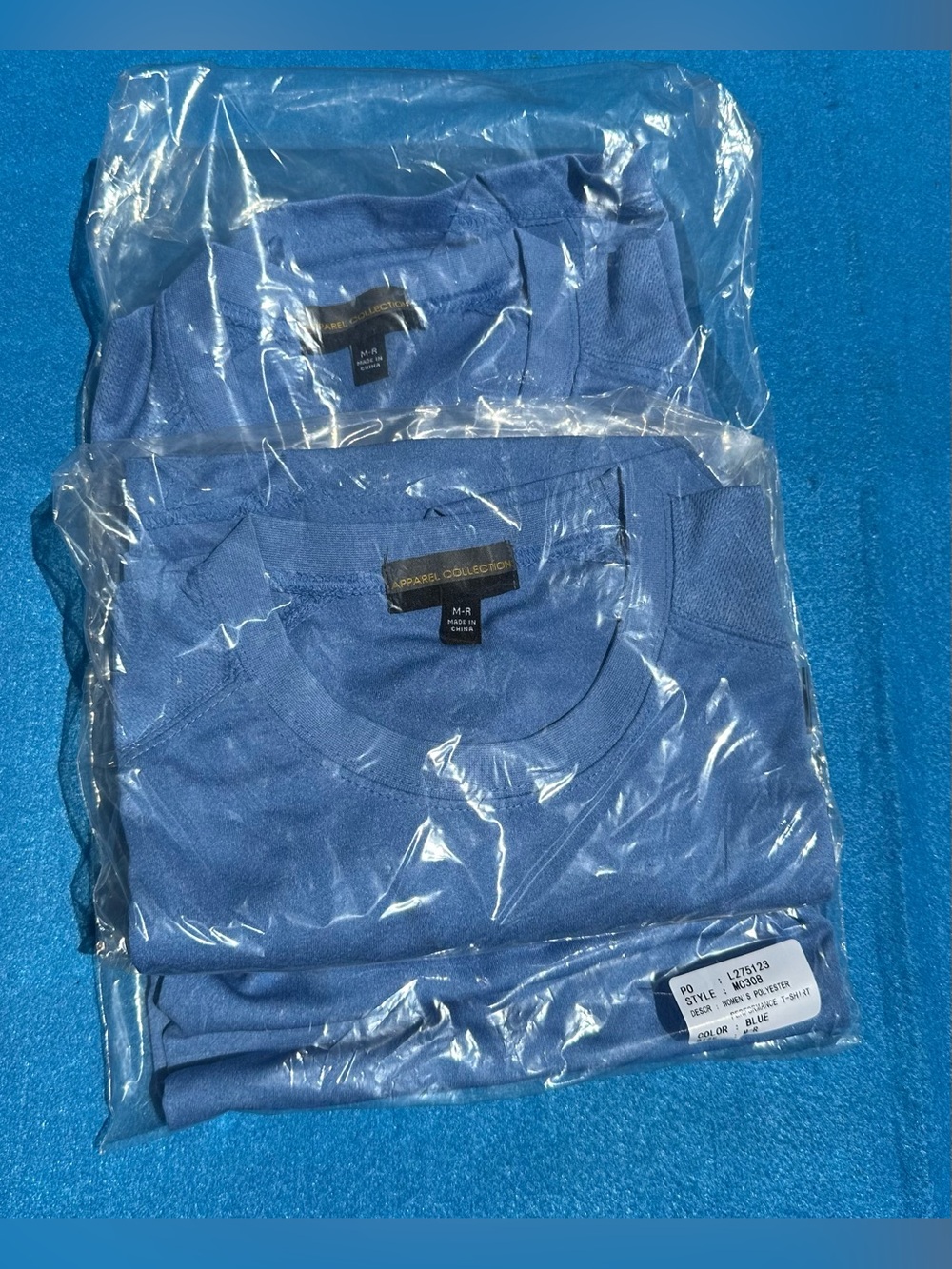 NWT 2 women’s Blue Crew Neck Shirts